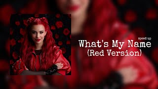 Descendants: Rise of Red - What's My Name (Red Version) (speed up) Resimi