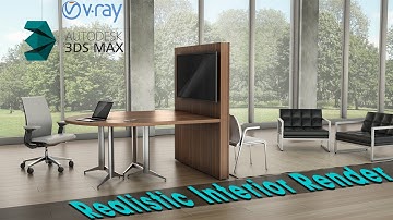 Realistic Interior Lighting in 3ds max - Vray