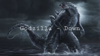 Legendary Godzilla Tribute Thousand Foot Krutch - Down Music Video