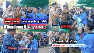 Banjir Saweran Penyanyi D'Academy Eby Rizta || Suara Emas Penyanyi Asal Bima NTB.