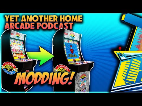 Yet Another Home Arcade Podcast - Modding Arcade1up | AtGames | NeoGeo MVSX from Console Kits