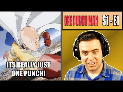 IS THERE SUCH A THING AS TOO STRONG? - One Punch Man Episode 1 - Rich Reaction