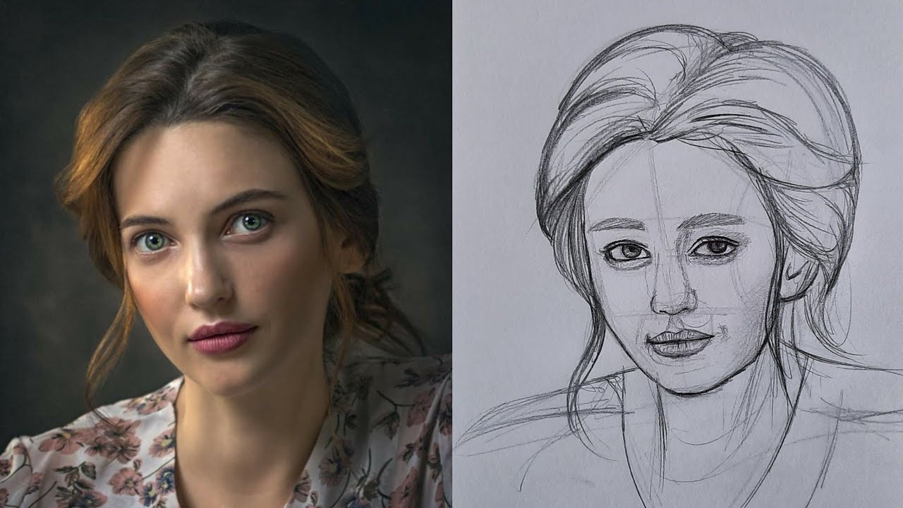 Ready to create stunning portrait without using Loomis Method / How to ...