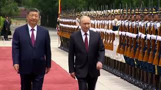 China's Xi holds welcome ceremony for Russia’s Putin in Beijing