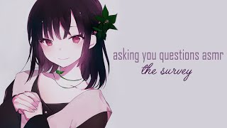 [ASMR] Asking You Lots Of Questions | THE SURVEY [Keyboard Typing] [Softly Spoken] screenshot 2