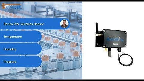 Cleanroom Monitoring with Wireless Sensors