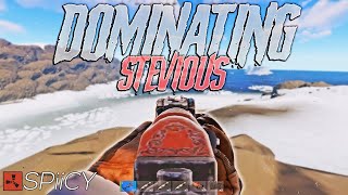 RUST CLAN PVP HIGHLIGHTS // DOMINATING STEVIOUS