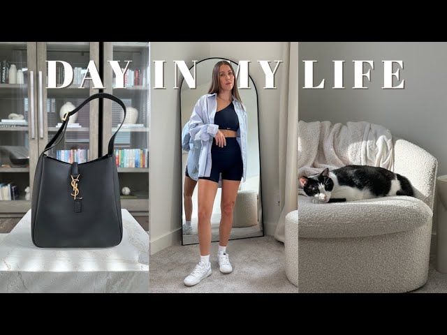 YSL LE 5 Á 7 HOBO BAG UNBOXING & REVIEW + Paris Luxury Shopping Experience!  