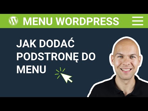 Wideo: Jak Dodać Do Menu Strony