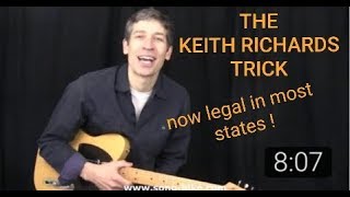 &quot;THE KEITH RICHARDS TRICK&quot;: Now Legal In Most States!