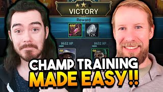 AUTOMATE CHAMPION TRAINING!!! ft.@lilraids | Raid: Shadow Legends