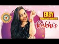 Lasya Talks || Easy Homemade Woolen Rakhi's || DIY || Raksha Bandhan ||