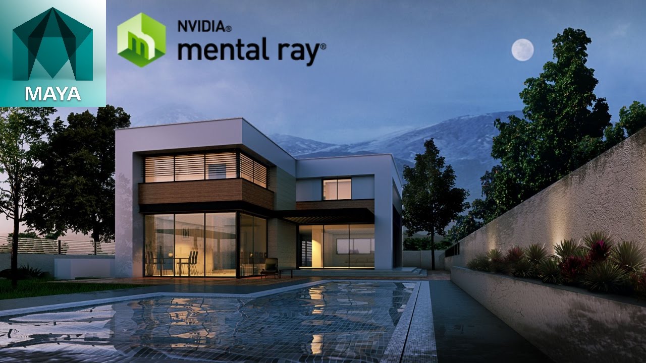 mental ray rendering autodesk maya 2014