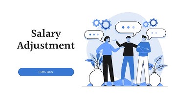 Bihar HRMS: Salary Adjustment Process