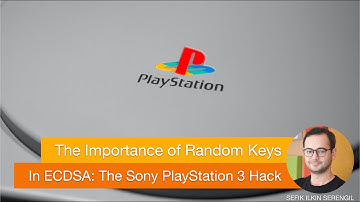 Attacking ECDSA with Not Random Keys: The Sony PlayStation 3 Hack
