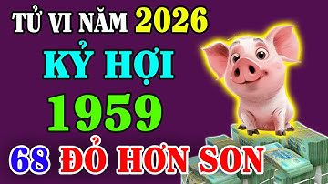 Tử Vi Tuổi Kỷ Hợi 1959 Năm 2026, MAY LÀNH TRÀN VỀ, Tài Lộc Đầy Tay