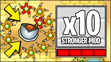 INSANELY FAST BOOMERANG CIRCLE!! x10 TIER BOOMERANG | Bloons TD Battles Hack/Mod (BTD Battles)