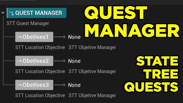 Manage Quest Objectives - State Tree Quest system #2