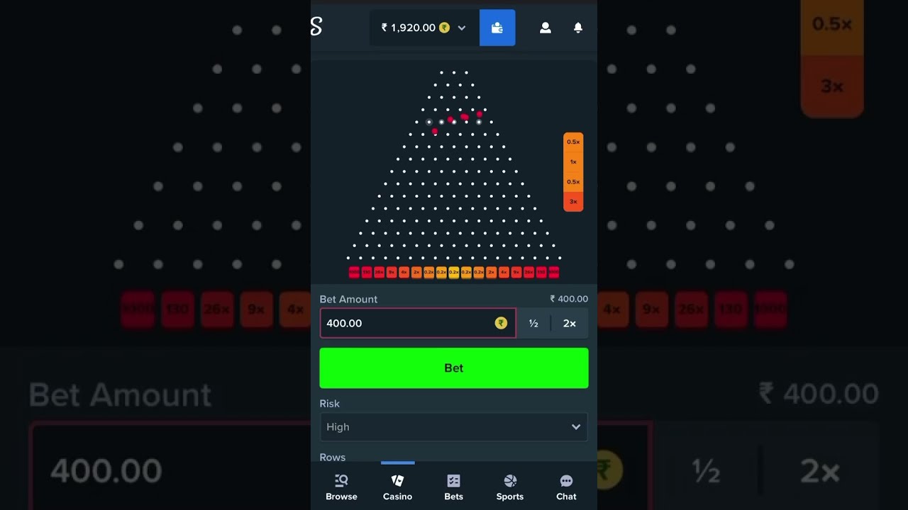  400 Balls Drop At Plinko Stake Stakeindia