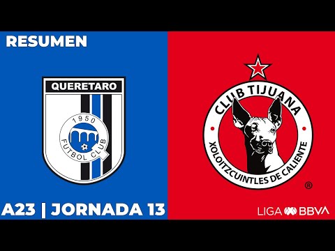 G.B. Queretaro Club Tijuana Goals And Highlights