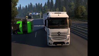 Comboy los mancos y sale mal #LiveAF @Elgato #eurotrucksimulator2 #euro #ryukdeathnotetv #truck