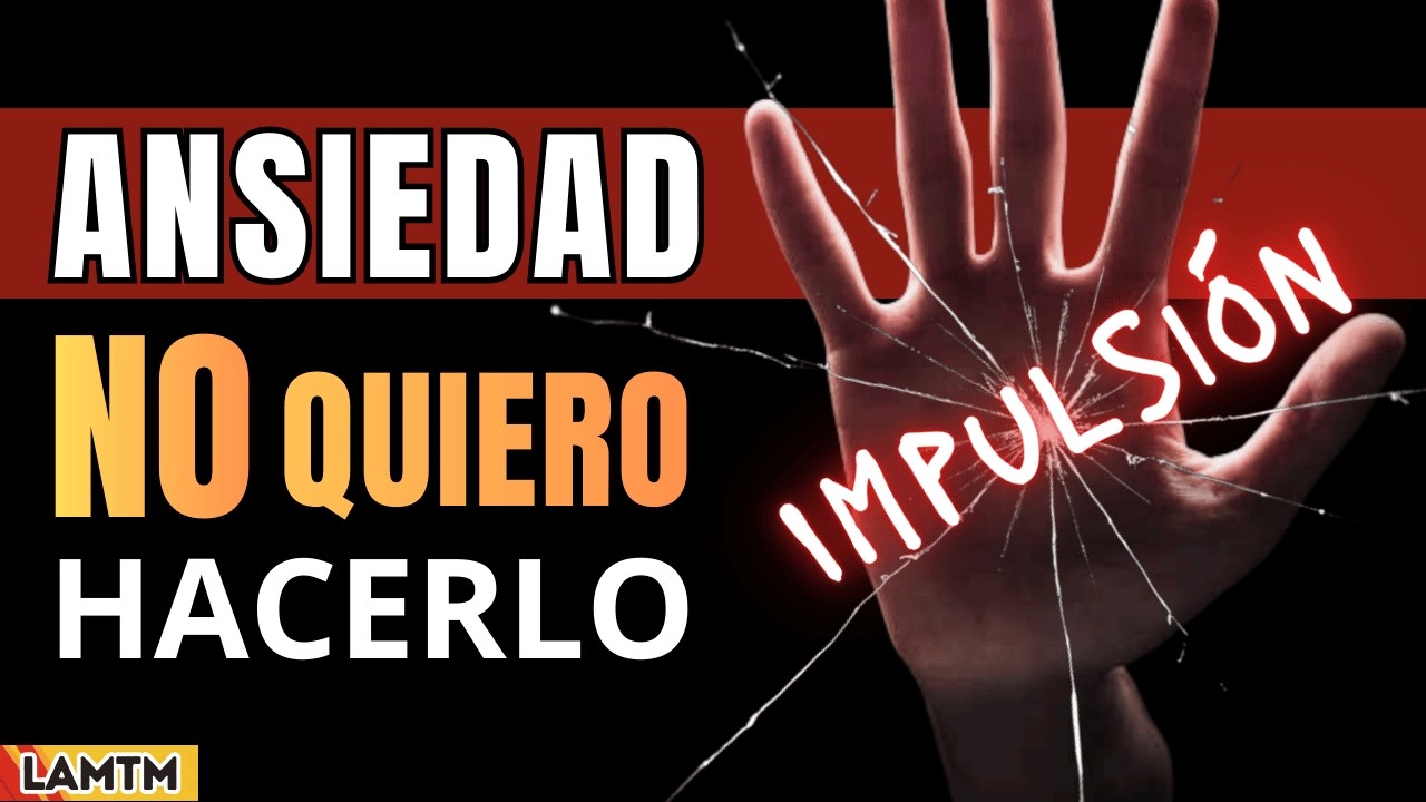 El MIEDO a PERDER EL CONTROL, NO ES querer hacerlo