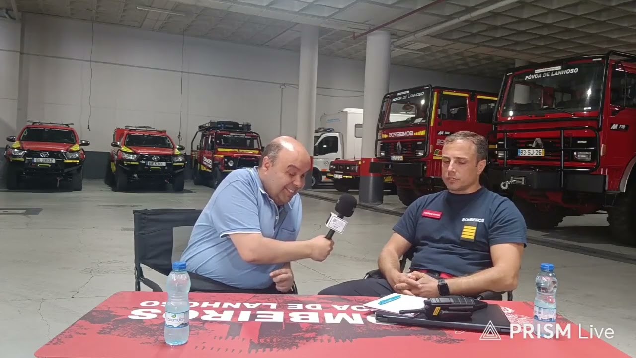 Comandante dos Bombeiros Voluntários da Póvoa de Lanhoso, António Costa