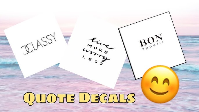 100+ Aesthetic Bloxburg Decal Codes & IDs 🍃🌷