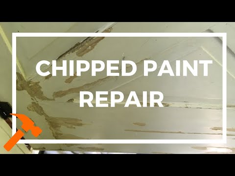 How To Fix Chipped Paint Spots On Old Wooden Doors