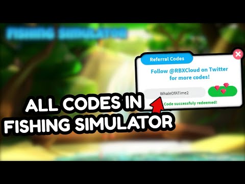 All Codes In Fishing Simulator March 2020 Youtube - twitter rbxcloud codes