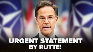 💥Rutte SLAMMED Putin in front of journalists! Immediate statement on Ukraine. NATO's first reaction