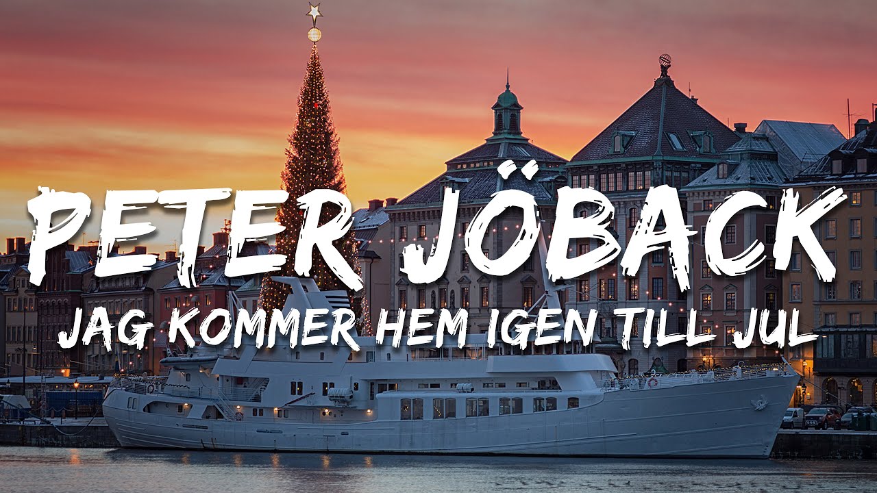 Peter Jöback - Jag kommer hem igen till jul (Lyrics)