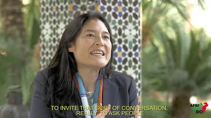 Catherine Duggan -  #AfriCanDo interview at The At...