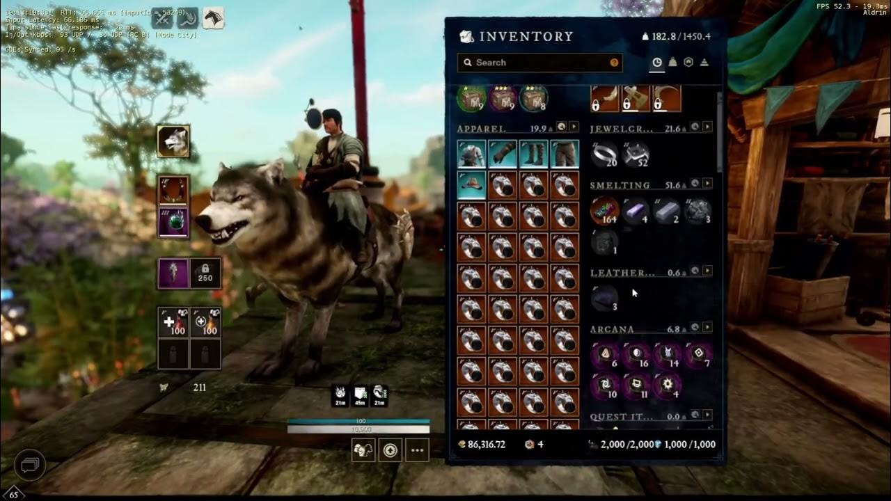 New World Aptitude Crate Opening Season 3 Jewel crafting + Armoring