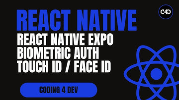 React Native Expo Biometric Authentication 🔐 Touch ID / Face ID Tutorial