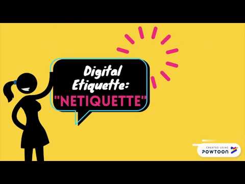 Video: Wat zijn enkele positieve voorbeelden van digitale etiquette?