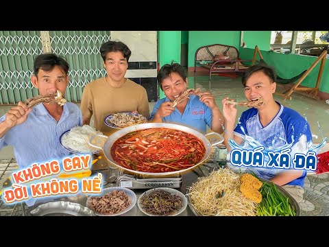Video |1103| ANH BA NẤU CANH BÒ CAY HÀN QUỐC ĐÃI MẤY DƯỢNG... - youtube