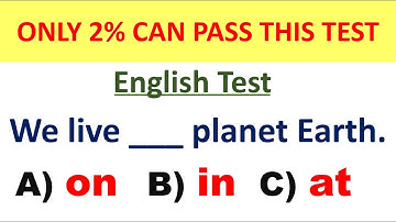 English Grammar Quiz Challenge: Only 2% Can Pass This Test
