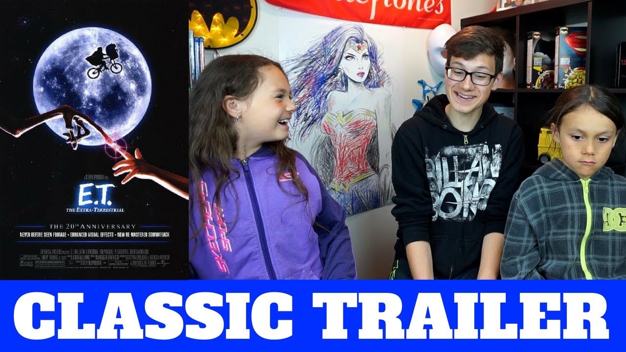 E-T the Extra-Terrestrial Trailer (1982) REACTION!!!