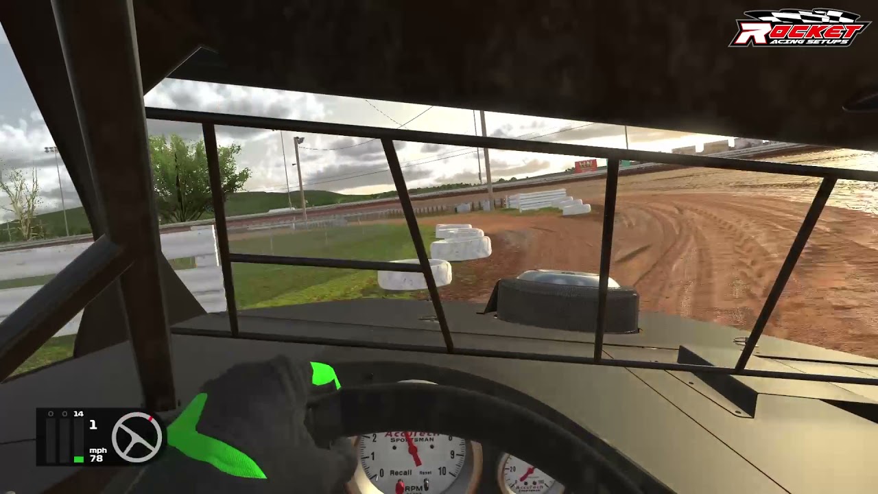 iRacing: Devon Morgan Slick Race (UMP Modified @ Williams Grove) - YouTube