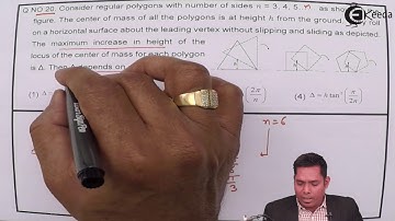 IIT JEE Advanced 2017 Physics Solution - Question 20 - IIT JEE Advanced Physics Paper Video Solution