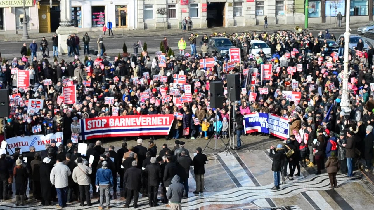 Miting pentru familia Bodnariu