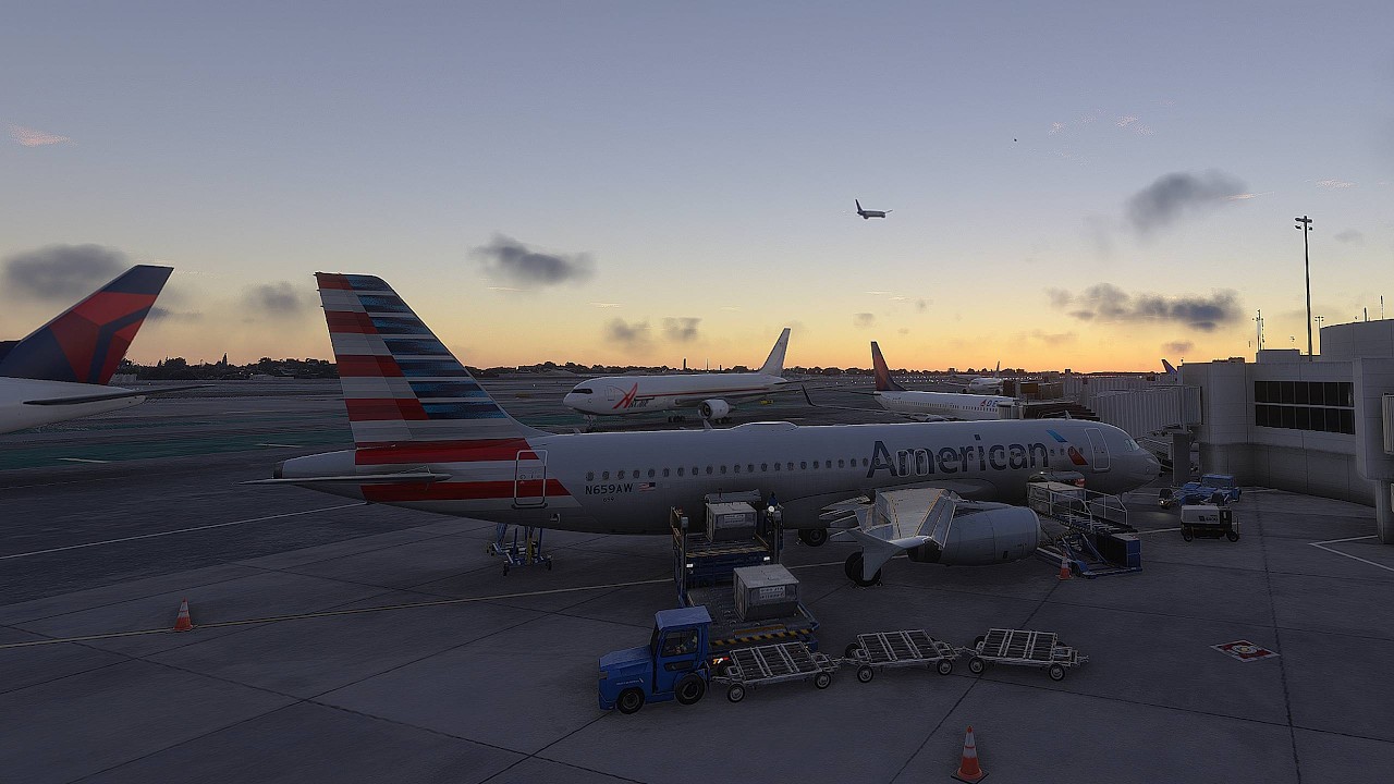 DELTA FENIX A320 KLAS TO KLAX MSFS 2024