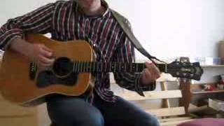 Video thumbnail of "Geoff Baker, "Shiver Me Timbers" (Tom Waits cover) acoustic at home"