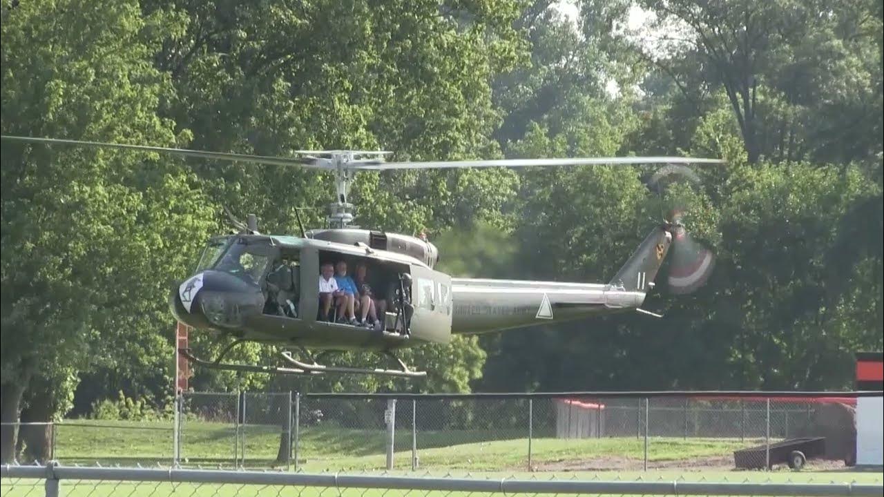 Ft. Jennings Fort Fest 1st Huey Flight For Saturday YouTube