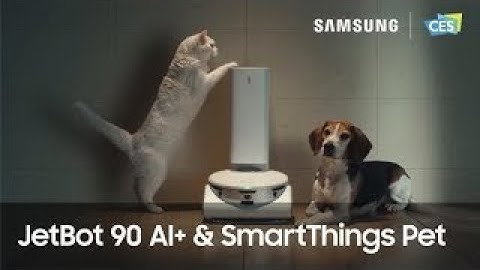 CES 2021 | Jetbot 90 AI+ with Personalized Pet-care Service l Samsung