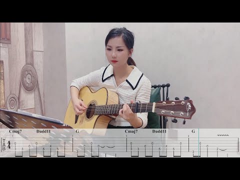 吉他指弹《一直很安静》/北尚吉他-小七
