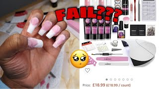 BIGGEST POLYGEL FAIL??? | CHEAP AMAZON KIT | PHOENIXY POLYGEL KIT |