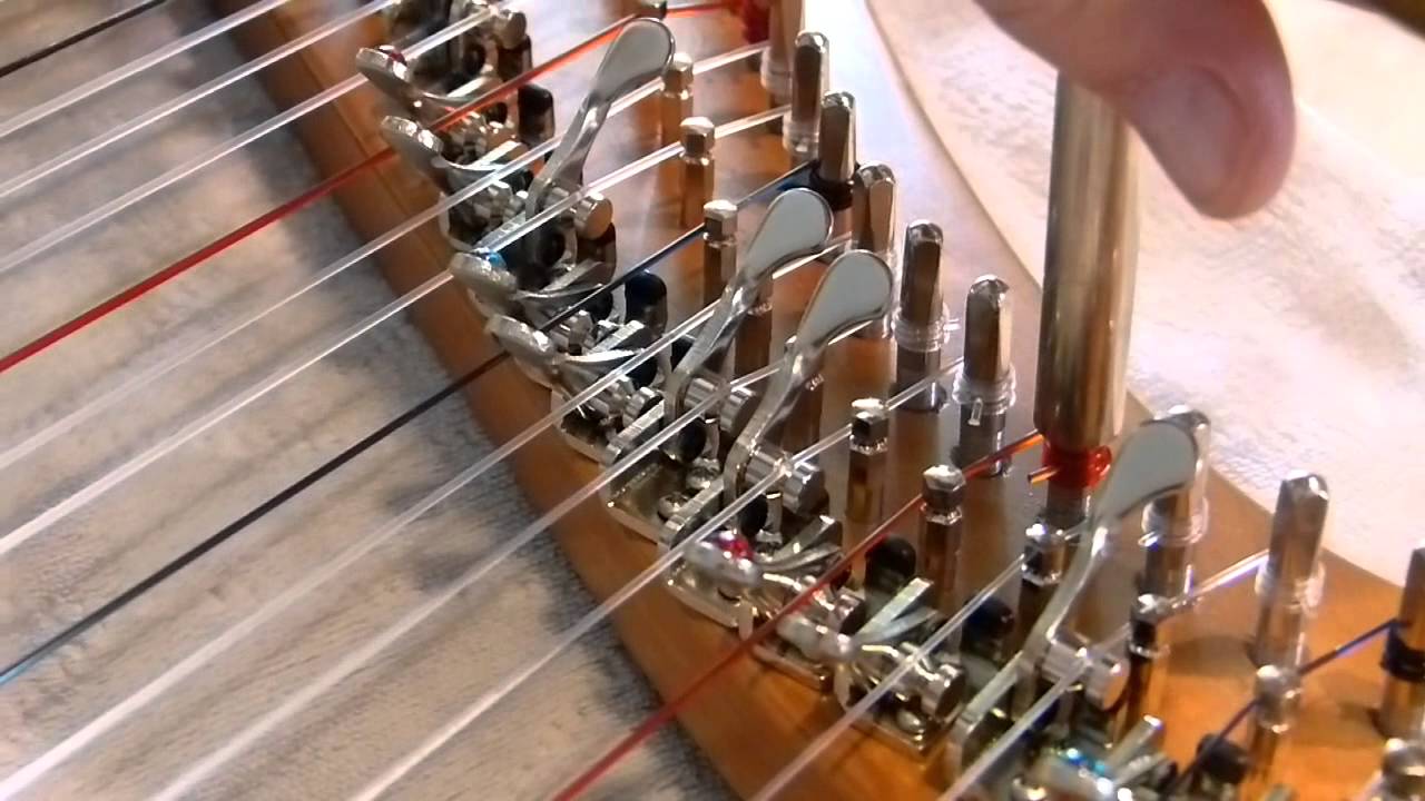 How To Change a String Harp Lessons with Darlene YouTube