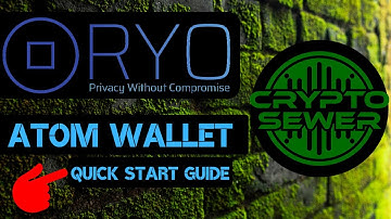 How to Make a Ryo Wallet! Ryo Atom GUI Wallet Quick Start Guide